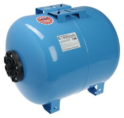 Гидроаккумулятор для водоснабжения ETERNA WAO пласт.фланец 100л горизонтальный 