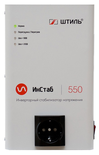 Стабилизатор напряжения однофазный Штиль ИнСтаб IS550 (220В, 550ВА,инверторный)