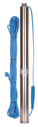 Насос погружной центробежный  AQUARIO ASP1E-35-75 (встр.конд.,каб.20м.)  50л/м, 42м, 