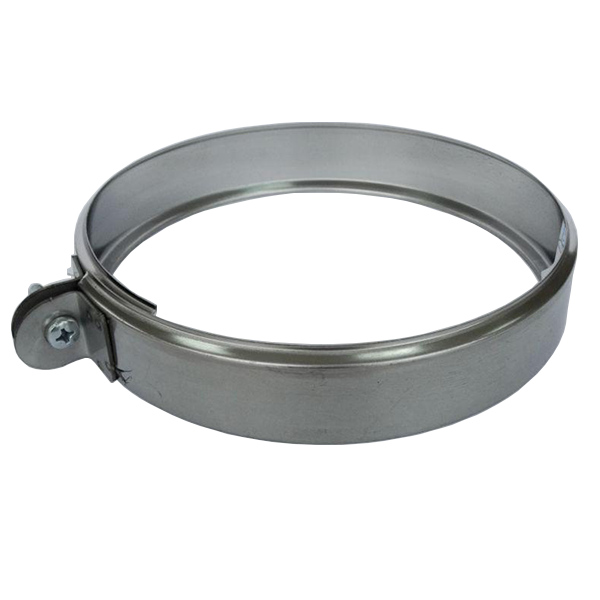 Хомут УМК 200мм 0,5мм нержавеющая сталь 