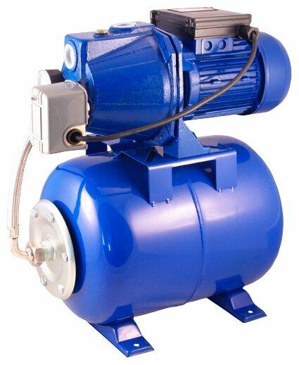 Станция насосная JEMIX ATJET-80/АПЦН-50-44 550Вт 50л/м, 44м, чугун, 24л, сталь