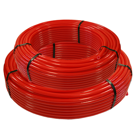 Труба из термостойкого полиэтилена PE-RT PRO AQUA  16х2,0 200м  однослойная красная