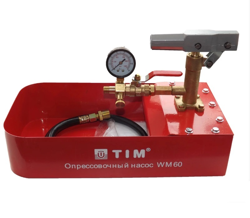 Опрессовочный насос TIM 7 л WM-60