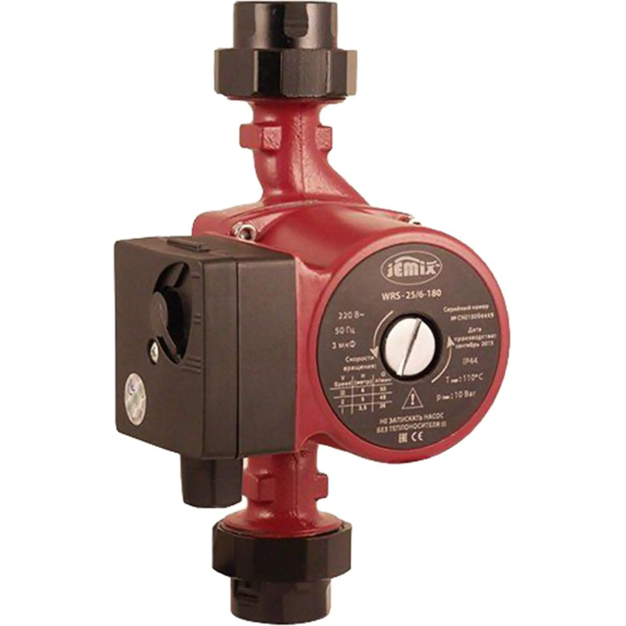 Насос для отопления циркуляционный JEMIX ЦН/WRS 25/6-180 с кабелем