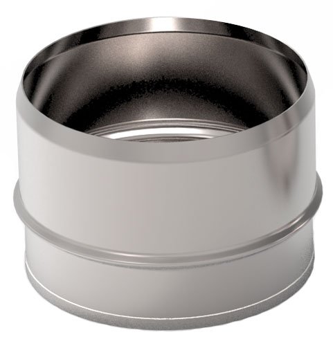 Заглушка глухая УМК  150мм 0,5мм нержавеющая сталь  