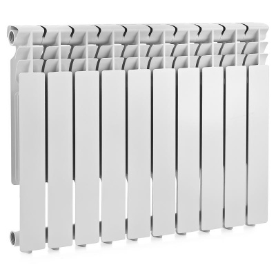 Радиатор Алюминиевый AQUAPROM А21 10 секций, 500мм/80мм, 114Вт, белый — купить в Кургане, цены в интернет-магазине «АкваТехника»