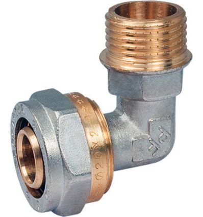 Угольник STM 20х1/2" нар/цанга 