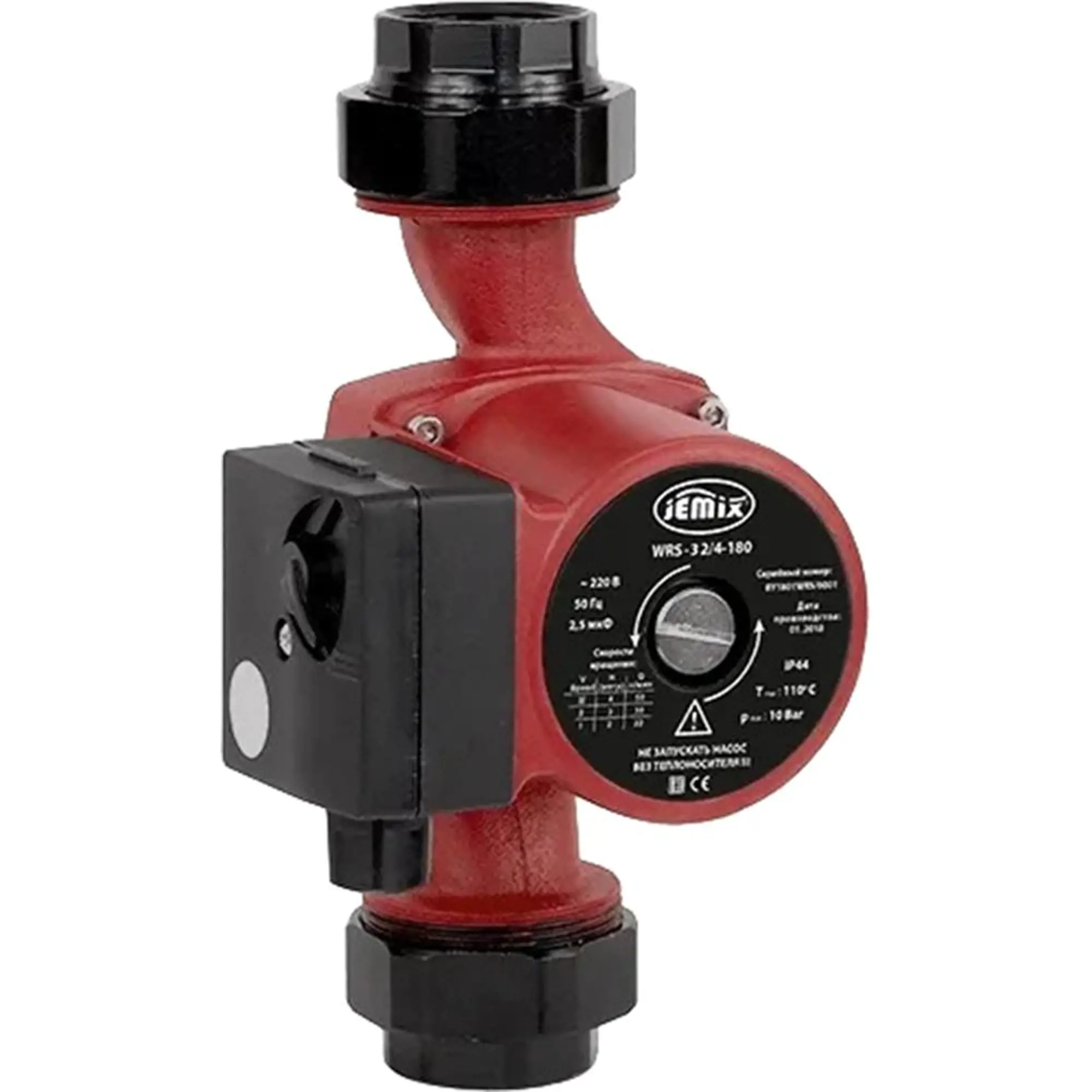 Насос для отопления циркуляционный JEMIX ЦН/WRS 32/4-180 с кабелем