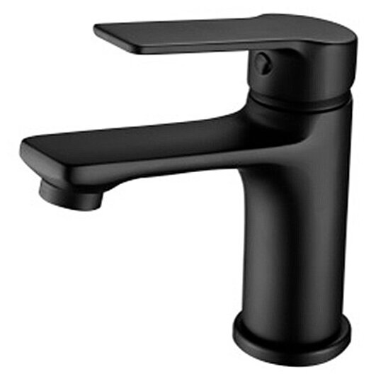 Смеситель для умывальника ESKO Singapore black SB 26 врезной, однорычажн. черный