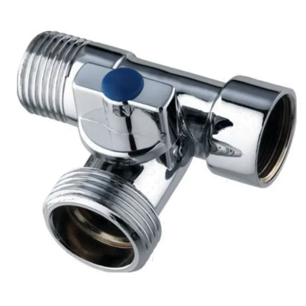 Кран для стиральной машины 1/2*3/4*1/2 ш/ш/г TIM BL5837