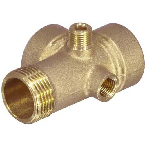 Штуцер 5-выводной  1", 90мм