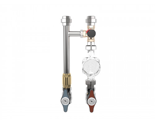 Насосная группа GIDRUSS NGSS-25С со смесителем ESBE VRG под серовпривод 