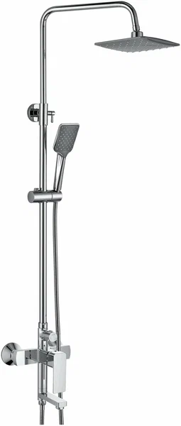 Душевая система RUSH  ST4235-30  однорычажн. cо смесителем с троп.душем хром