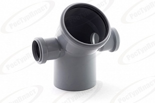 Отвод для ВНУТР. КАН. РТП 110/87* с выходом на 50 (левый + правый)