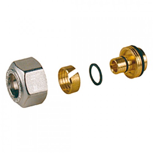 Переходник R179AM для металлополимерных труб, Ду 18х(16х2), Giacomini R179MX024 