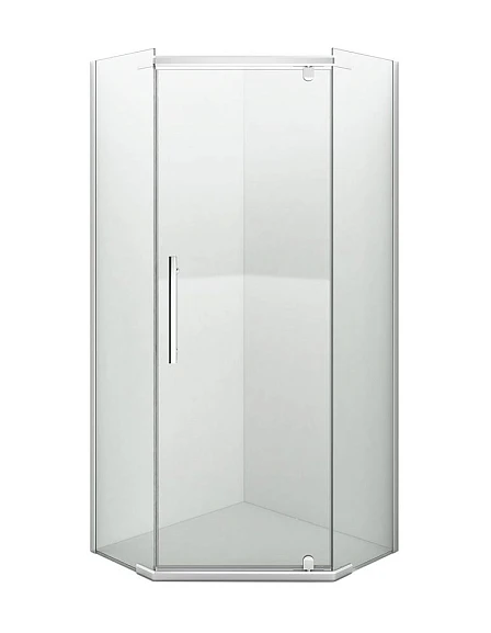 Душевое ограждение ERLIT 900*900*2000 ER10109V-C1 пятиугол. пр. стекло (1,2,3 коробкав компл)