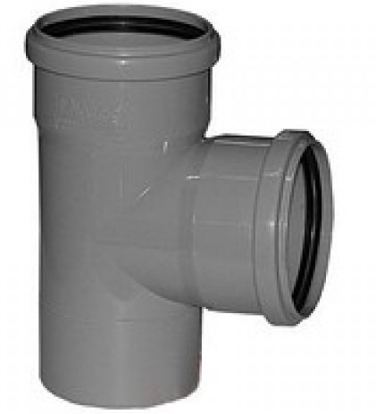 Тройник для ВНУТР. КАН. ПОЛИТРОН 110х110/87*  