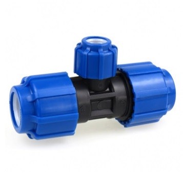 Тройник ПНД TEBO 63х1"х63 ВР