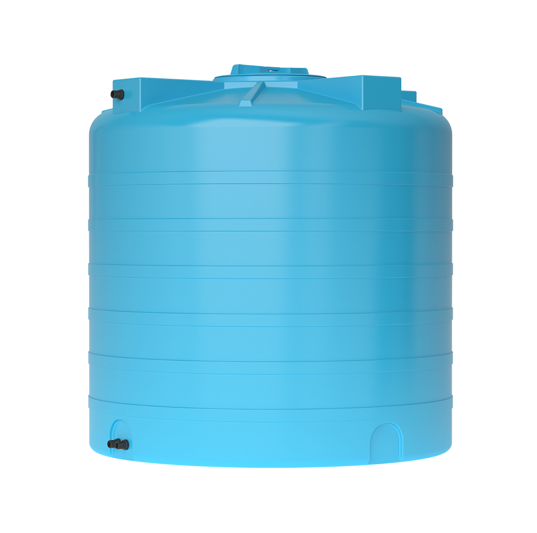 Бак для воды ATV-2000 2000л синий, с поплавком 