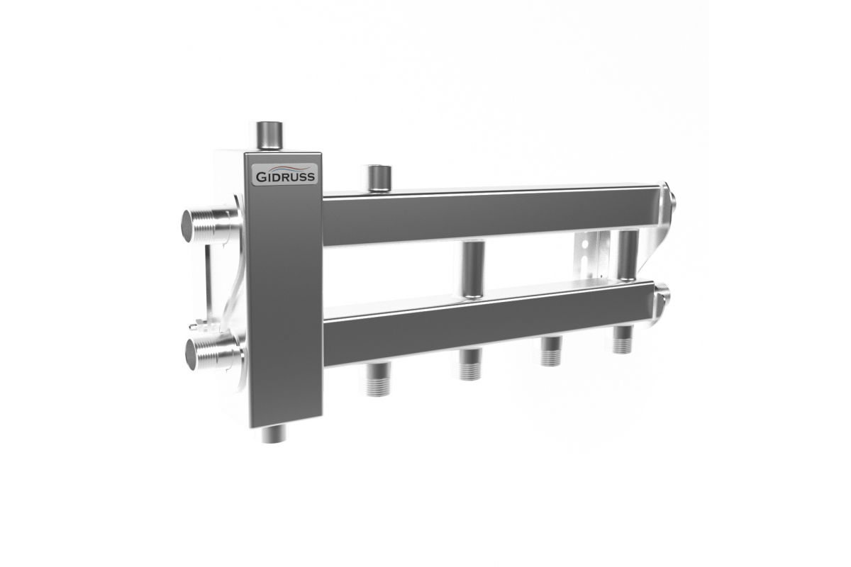 Коллектор балансировочный GIDRUSS нерж.сталь BMSS-40-3D