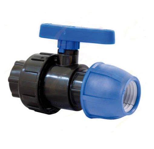 Кран шаровый ПНД ТЕВО 32х3/4" ВР