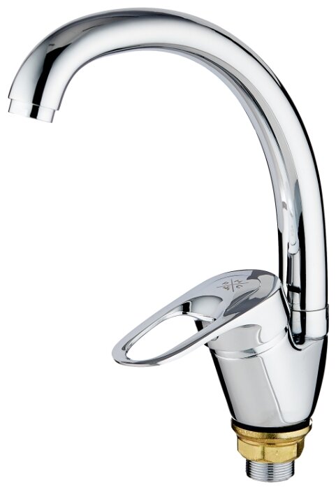 Смеситель для кухни РМС  SL55-011F,  врезной, однорычажн. хром