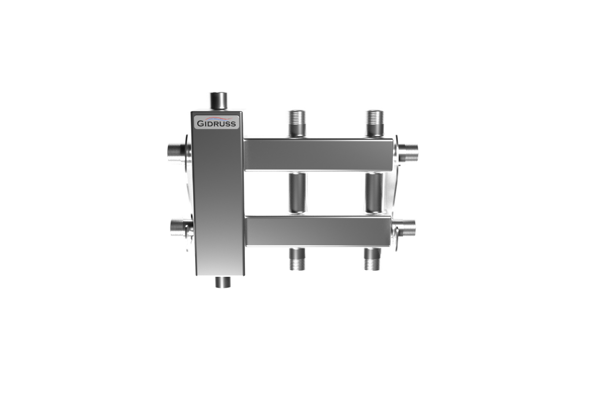 Коллектор балансировочный GIDRUSS нерж.сталь BMSS-40-3DU