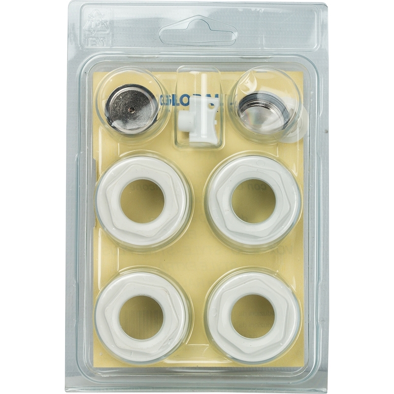 Комплект для радиатора GLOBAL KIT UNIFIT 1"х1/2"  