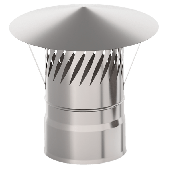 Зонт УМК 150мм 0,5мм нержавеющая сталь с искрогасителем