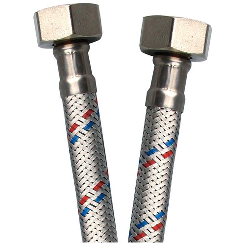 Подводка гибкая для воды SLAVA 1/2 150 см вн/вн сталь