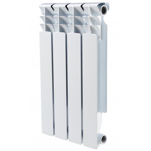 Радиатор Алюминиевый Faliano  4 секции, 500мм/80мм, 120Вт, белый