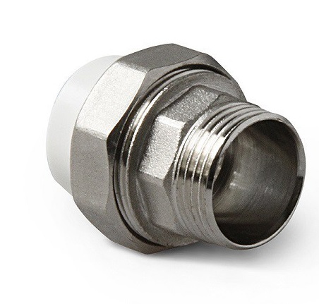 Муфта комбинированная разъемная PP-R РТП 50х1 1/2" НР