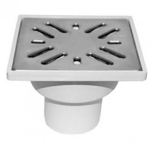 Трап для ВНУТР. КАН.   50 100х100 нерж. сталь вертикальный 