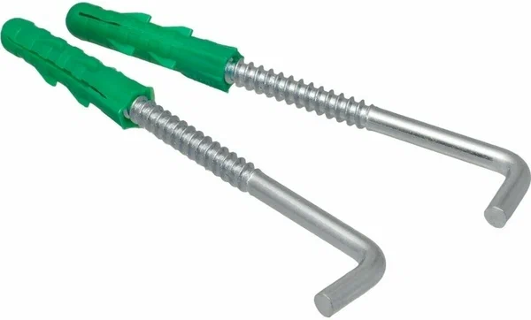 Набор для крепления водоногревателя 100 литров (костыль 8*100+дюбель,2 шт.) МР ИС.130724