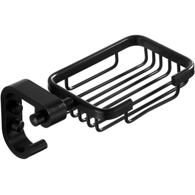 Мыльница LEDEME настенная черная L5502-1