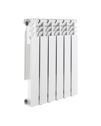 Радиатор Биметаллический AQUAPROM  7 секций, 500мм/80мм, 130Вт, белый