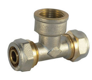 Тройник GF 32х3/4" вн/цанга