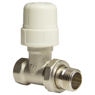 Клапан термостатический INSOLO (PRO AQUA)  1/2", прямой,  со сгоном