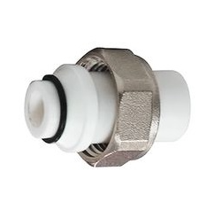 Штуцер евроконус 20 х 3/4 с накидной гайкой PP-R TEBO