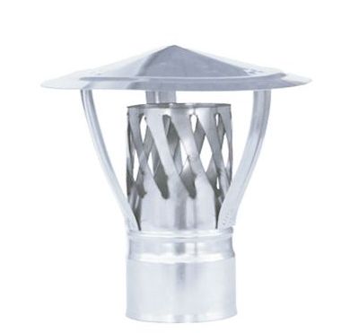 Зонт УМК 100мм 0,5мм нержавеющая сталь с искрогасителем