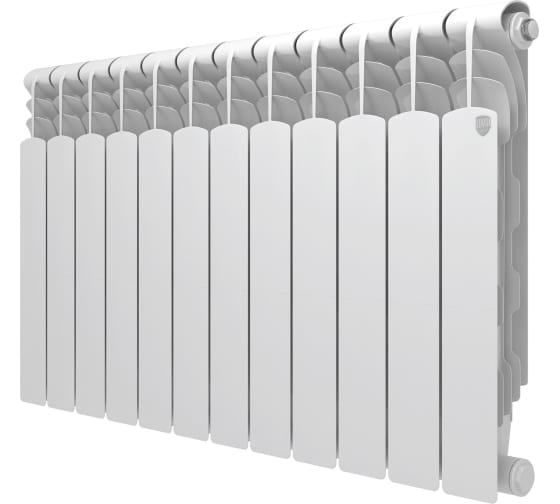 Радиатор Биметаллический ROYAL Thermo Revolution УЦЕНКА 12 секций, 500мм/80мм, 160Вт, белый