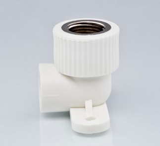 Угольник комбинированный PP-R TEBO ВР 20х1/2" с креплением 