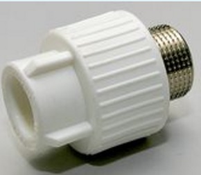 Муфта комбинированная PP-R TEBO 20х3/4" НР 