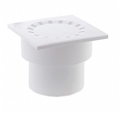 Трап для ВНУТР. КАН.   110 150х150 пластик вертикальный 