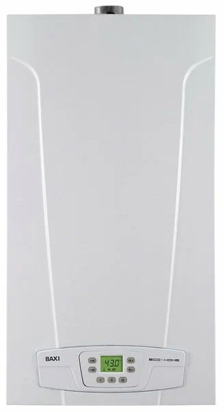Котел газовый настенный BAXI ECO HOME 14кВт,  двухконтурный, закрытая камера сгорания, 