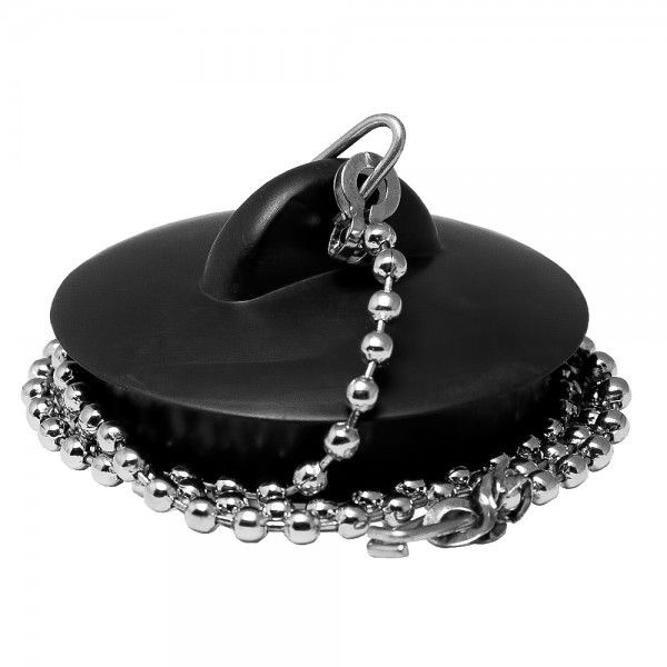 Пробка для ванны резин. с цепочкой