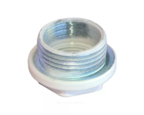 Заглушка для алюминиевого радиатора OGINT 1", правая, с прокладкой