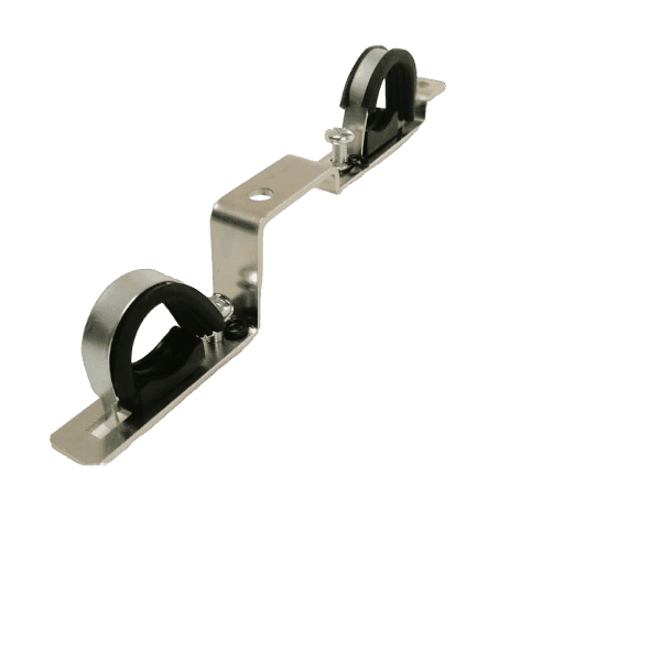 Кронштейн сдвоенный сталь оцинк. для коллектора 3/4" ZSc.400.1105