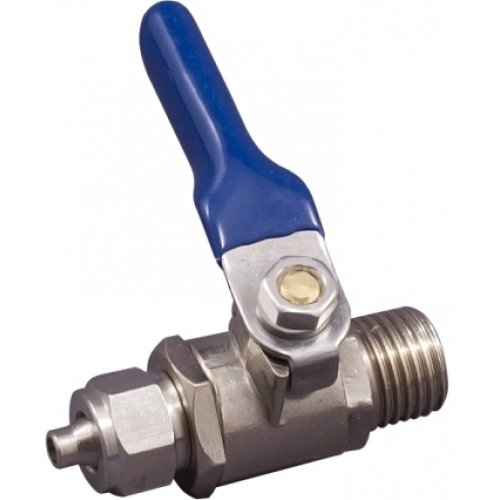 Кран шаровый JG 1/4", латунь Гейзер