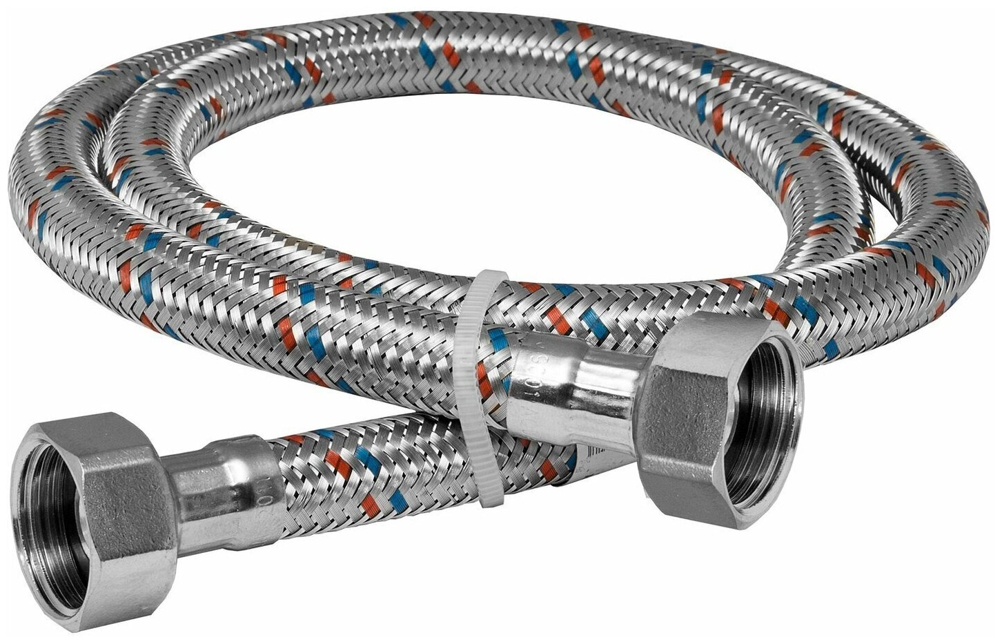 Подводка гибкая для воды SLAVA 1/2 120 см вн/вн сталь